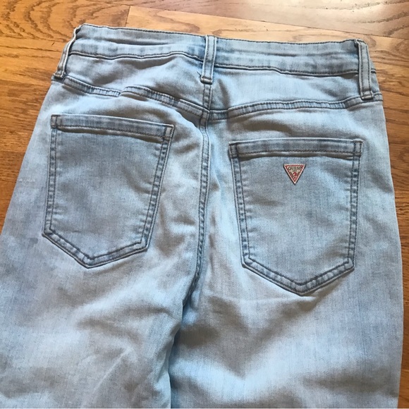 Guess high waist distressed skinny jeans size 27 - Picture 13 of 14